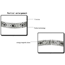 Bracelet En Titane Pour Homme De Haute Qualité