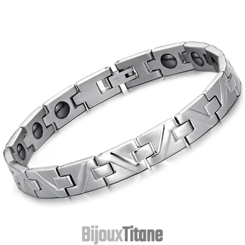 Bracelet Antifatigue En Titane Lodestone Facile À Utiliser Bracelet Antifatigue En Titane Lodestone Facile À Utiliser