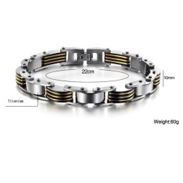 Bracelet En Titane Pour Homme Facile À Utiliser