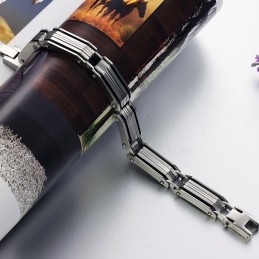 Le Bracelet En Titane Pour Homme, Le Roi De La Quantité