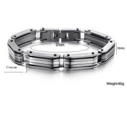 Le Bracelet En Titane Pour Homme, Le Roi De La Quantité