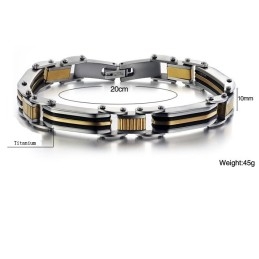 Bracelet En Titane Pour Homme De Haute Qualité