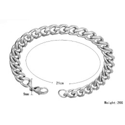 Bracelet En Titane Pour Homme D'Excellente Qualité