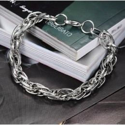 Bracelet En Titane Pour Homme, Complet Et Conforme Aux Spécifications