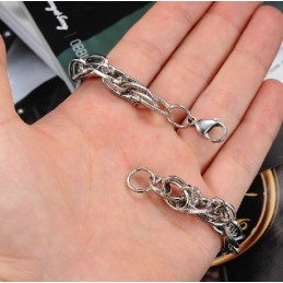 Bracelet En Titane Pour Homme, Complet Et Conforme Aux Spécifications