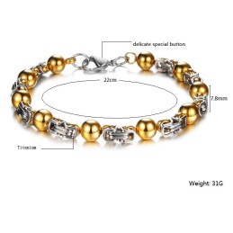 Bracelet En Titane Pour Homme, De Réputation Fiable