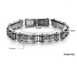 Bracelet En Titane Pour Homme, Grande Variété