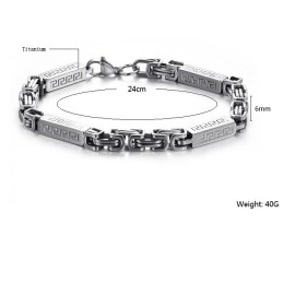 Bracelet En Titane Concis Pour Homme, De Réputation Fiable