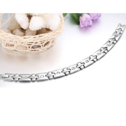 Bracelet De Santé En Titane De Qualité Supérieure Avec Diamant