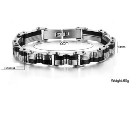 Bracelet En Titane Pour Homme De Qualité Supérieure