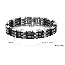 Bracelet Classique En Titane Pour Homme, Performance Fiable
