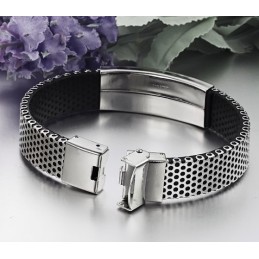 Bracelet Jonc Great Wall En Titane Pour Homme, Durable Et Résistant