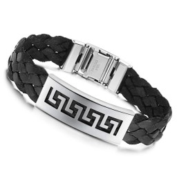 Bracelet Jonc Great Wall En Titane Pour Homme, Performance Fiable