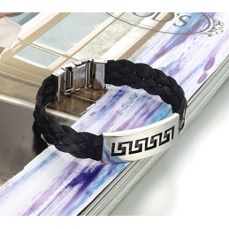 Bracelet Jonc Great Wall En Titane Pour Homme, Performance Fiable