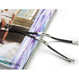 Bracelet Jonc En Titane Et Polyuréthane Pour Femme, Croix De Qualité Stable