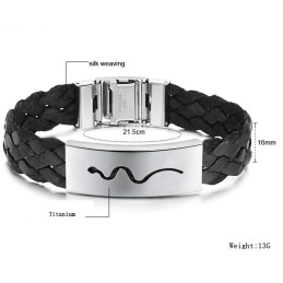 Bracelet Jonc En Titane Pour Homme, Performance Fiable