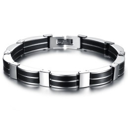 Bracelet En Silicone Titane Concis Pour Homme, De Réputation Fiable