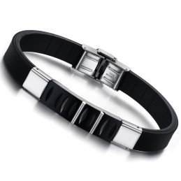 Bien Connu Pour Son Bracelet En Silicone Titane De Haute Qualité