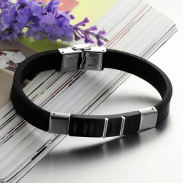 Bien Connu Pour Son Bracelet En Silicone Titane De Haute Qualité