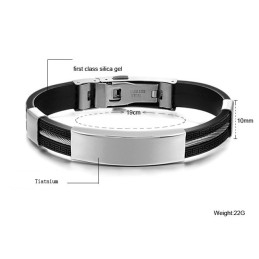 Bracelet Jonc En Titane De Loisirs, Qualité Et Quantité Garanties