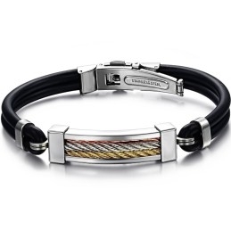 Bracelet En Silicone Titane Facile À Utiliser