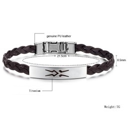 Bracelet Jonc En Titane Et Polyuréthane Pour Femme, Qualité Et Quantité Garanties