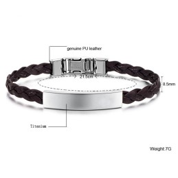 Bracelet En Titane De Qualité Stable