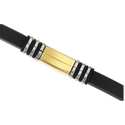 Bracelet Jonc En Titane Et Silicone Pour Homme, De Renommée Mondiale