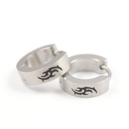 Boucles D'Oreilles En Titane Pour Hommes
