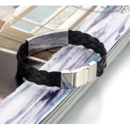 Bracelet Jonc En Cuir Titane Scorpion Pour Homme, Facile À Utiliser