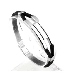 Bracelet En Silicone Titane Concis Pour Homme, Qualité Et Quantité Garanties