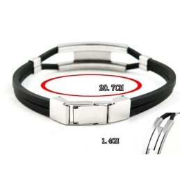 Bracelet En Silicone Titane Concis Pour Homme, Qualité Et Quantité Garanties
