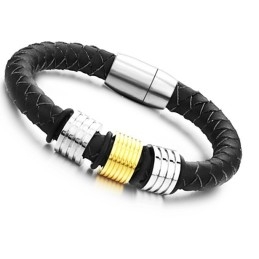 Bracelet Jonc En Titane Pour Homme De Qualité Stable