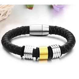 Bracelet Jonc En Titane Pour Homme De Qualité Stable
