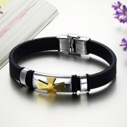 Bien Connu Pour Son Bracelet Jonc En Silicone Titane Pour Homme De Haute Qualité