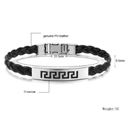 Le Bracelet Jonc En Cuir Titane Pour Femme, Le Roi De La Quantité
