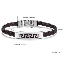 Le Bracelet Jonc En Cuir Titane Pour Femme, Le Roi De La Quantité