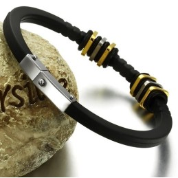 Bien Connu Pour Son Bracelet En Silicone Titane De Haute Qualité
