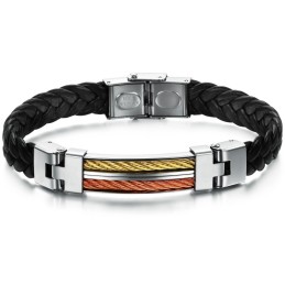 Bracelet En Cuir Titane De Qualité Et De Quantité Garanties