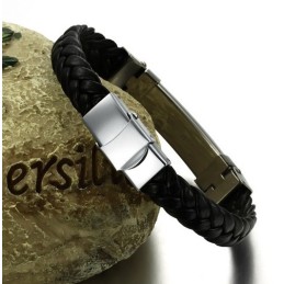 Bracelet En Cuir Titane De Qualité Et De Quantité Garanties