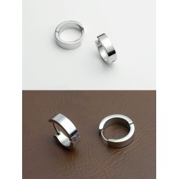 Boucles D'Oreilles En Titane Pour Hommes
