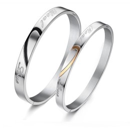 Bracelet En Titane De Qualité Fiable Pour Les Amoureux