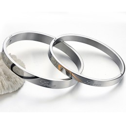 Bracelet En Titane De Qualité Fiable Pour Les Amoureux