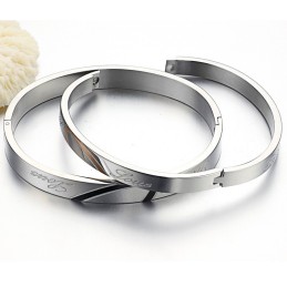 Bracelet En Titane De Qualité Fiable Pour Les Amoureux
