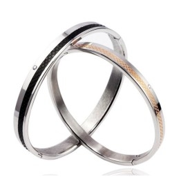 Bracelet En Titane Durable Pour Les Amoureux