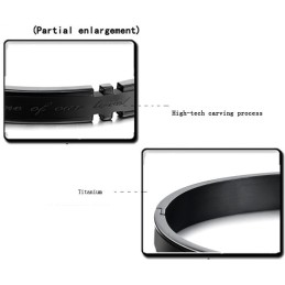 Le Bracelet En Titane De Qualité Pour Les Amoureux