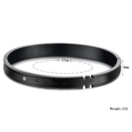 Le Bracelet En Titane De Qualité Pour Les Amoureux