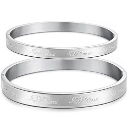 Le Bracelet En Titane « Queen Of Quality Sweetheart » Pour Les Amoureux
