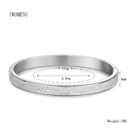 Bracelet En Titane De Qualité Stable Pour Les Amoureux