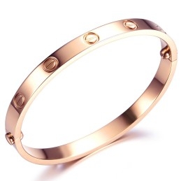 Bracelet Jonc En Titane À Vis Femelle, Qualité Et Quantité Garanties